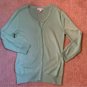 ❌FINAL PRICE❌ NY&CO Green Cardigan Sweater